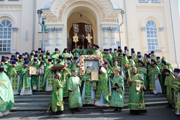 25 сентября 2019 года - праздничные торжества в честь святого Симеона в Николаевской  обители