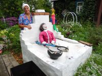 Русские сказки в огороде