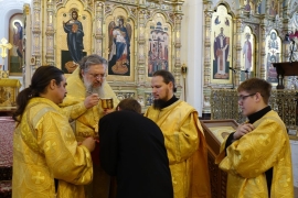 Божественная литургия в неделю 22-ю по Пятидесятнице