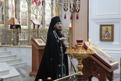 Чин прощения был совершен в обители святого Симеона накануне Великого Поста