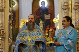 Божественная литургия в неделю 26-ю по Пятидесятнице