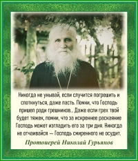 Протоиерей Николай Гурьянов
