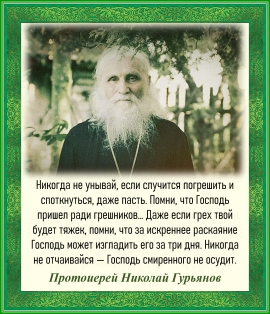 Протоиерей Николай Гурьянов