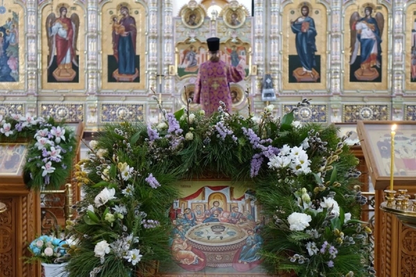Божественная литургия в Великий четверг страстной седмицы