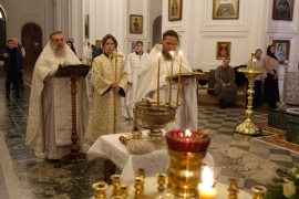 Святое Богоявление. Великое освящение воды