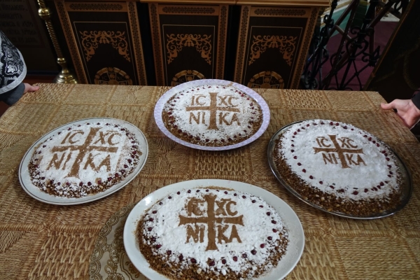 Освящение колива в нашем монастыре. Предание церкви