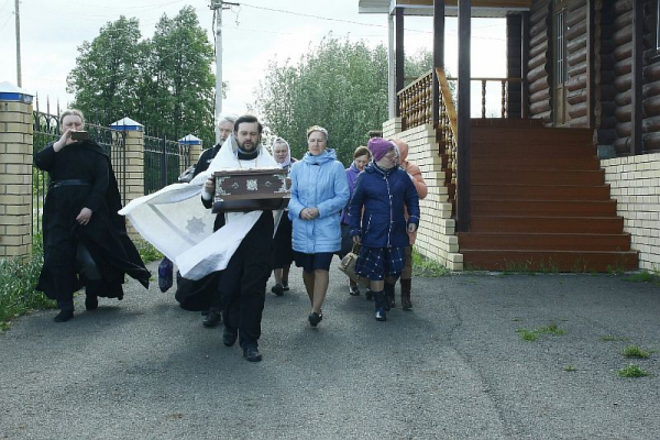 Паломничество многоцелебных мощей святого праведного Симеона Верхотурского продолжается