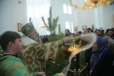 Молебен на начало Нового 2019 года отслужен в День памяти праведного Симеона