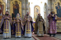 Божественная литургия в неделю 5-ю Великого поста