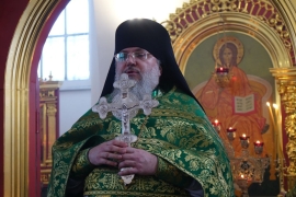 Архиерейская Божественная литургия в Свято-Симеоновском храме села Меркушино