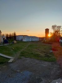 Чудный весенний закат из окна!