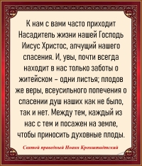 Святой праведный Иоанн Кронштадтский
