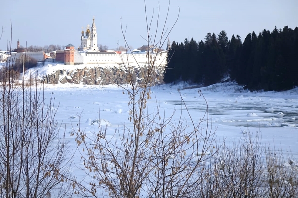 Древнее русское поселение в Сибири