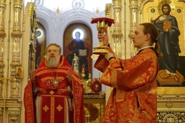 Божественная литургия в Пасхальную ночь