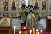 Божественная литургия в день памяти блаженного Иеронима Стридонского