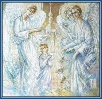 Встреча души с ангелами