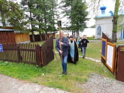 Молебен перед иконой *Помощница в родах* будут служить в Актайском храме в честь Божией Матери *Живоносный Источник*