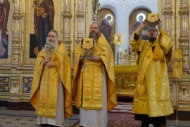 Божественная литургия в неделю 25-ю по Пятидесятнице