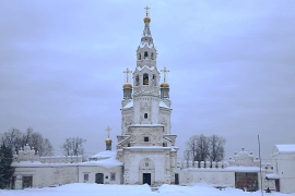 Божественная литургия и великое освящение воды в Верхотурском Свято-Троицком соборе