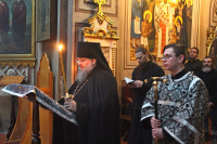 Чтение покаянного канона преподобного Андрея Критского