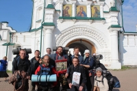 Крестоходцы посвятили Святому праведному Симеону свои труды