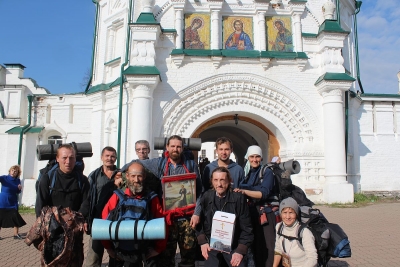 Крестоходцы посвятили Святому праведному Симеону свои труды