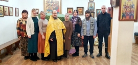 Очередное занятие в воскресной школе