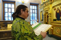 Божественная литургия на празднование памяти Первозванного Апостола Андрея и преподобного Илии Верхотурского