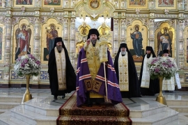 Возвращение на святую землю праведного Симеона