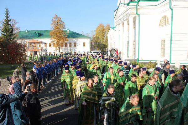 25 сентября 2018 года - торжества в честь святого Симеона в преображенной обители