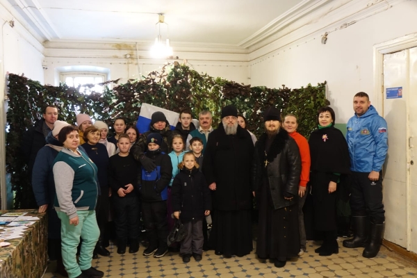 Открытие гуманитарного центра-штаба волонтёров «Мы вместе»