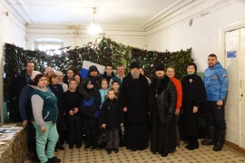 Открытие гуманитарного центра-штаба волонтёров «Мы вместе»