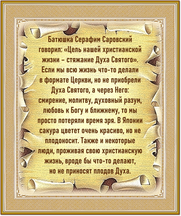 Цель христианской жизни