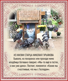 Из жизни старца Николая Гурьянова