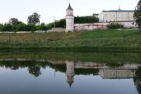 Калачинский пруд на закате