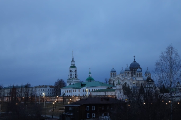 Весенний вечер в Верхотурье