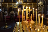 Панихида на Дмитриевскую родительскую субботу в Преображенском соборе нашего монастыря