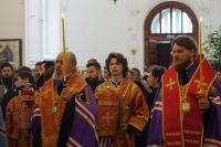 Вечерня с акафистом святому праведному Симеону