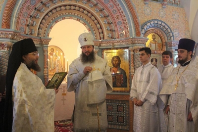 В деревне Путимка освящен и передан Свято-Николаевскому монастырю храм в честь святителя Николая Чудотворца