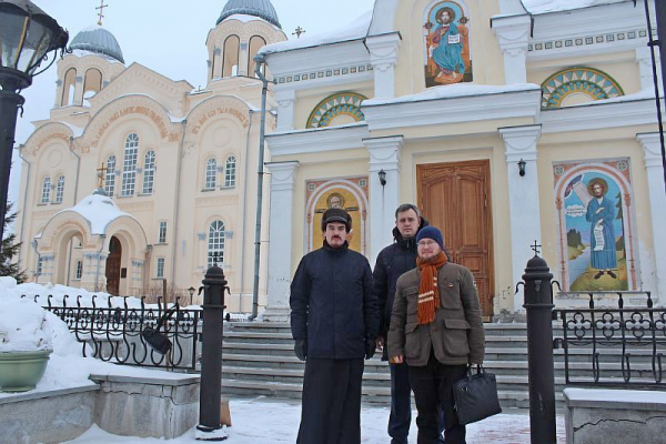 Гость Свято-Николаевского Верхотурского мужского монастыря - проректор С.-Петербургской Духовной Академии