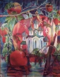 Яблочный Спас глазами художников