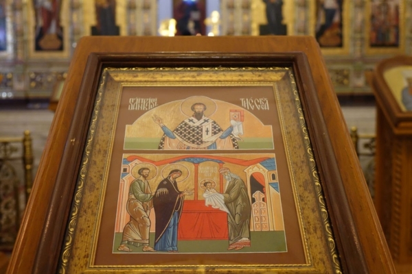 Божественная литургия на празднование по плоти Обрезания Бога и Спасителя нашего Иисуса Христа