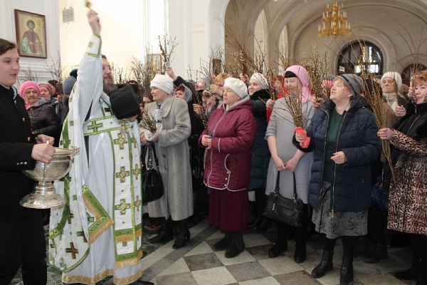 Вербное воскресенье - Вход Господень во Иерусалим