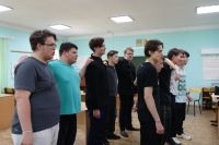 Репетиция к выпускному