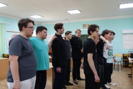 Репетиция к выпускному