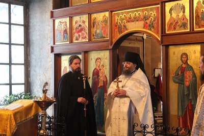 Престольный праздник в Михаило-Архангельском приделе Преображенского собора
