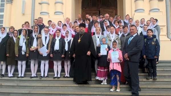 Гала-концерт Духовного Фестиваля-конкурса академических хоров в Крестовоздвиженском соборе