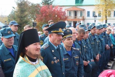 В День Святого Симеона удостоены высокой архипастырской награды сотрудники ПЧ-71