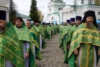 Крестный ход на празднование перенесения мощей праведного Симеона Верхотурского, всея Сибири чудотворца