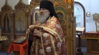 Проповедь игумена Иеронима на Божественной литургии в престольный праздник храма в честь иконы Богородицы «Живоносный Источник» на Актае